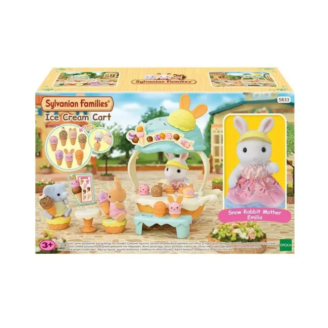 Sylvanian families-caruciorul cu inghetata sf5833
