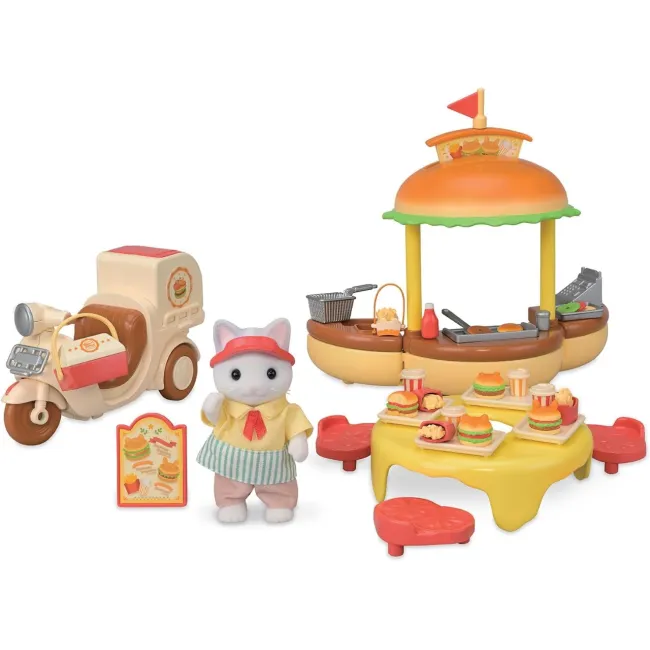 Sylvanian families-standul de hamburgeri sf5757