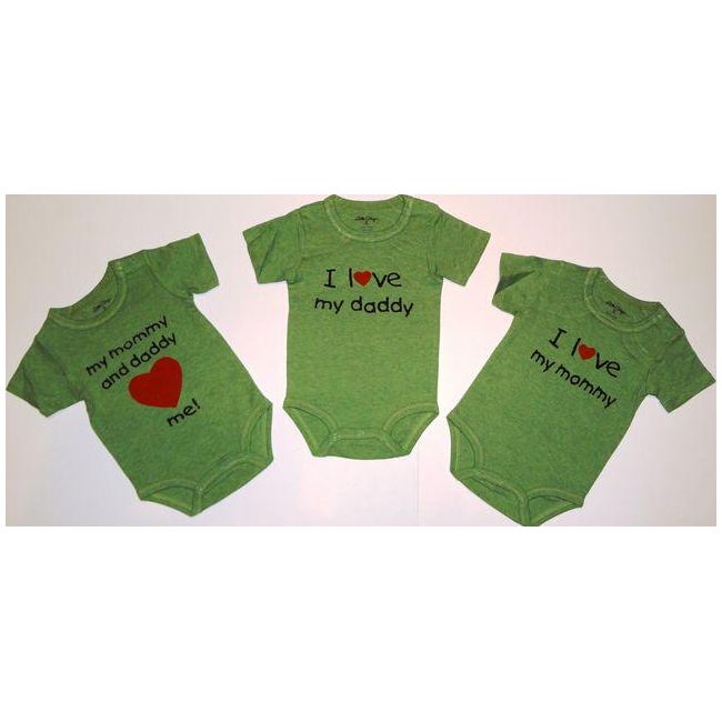 Set body-uri de bebelusi cu mesaje pentru parinti- 14556D