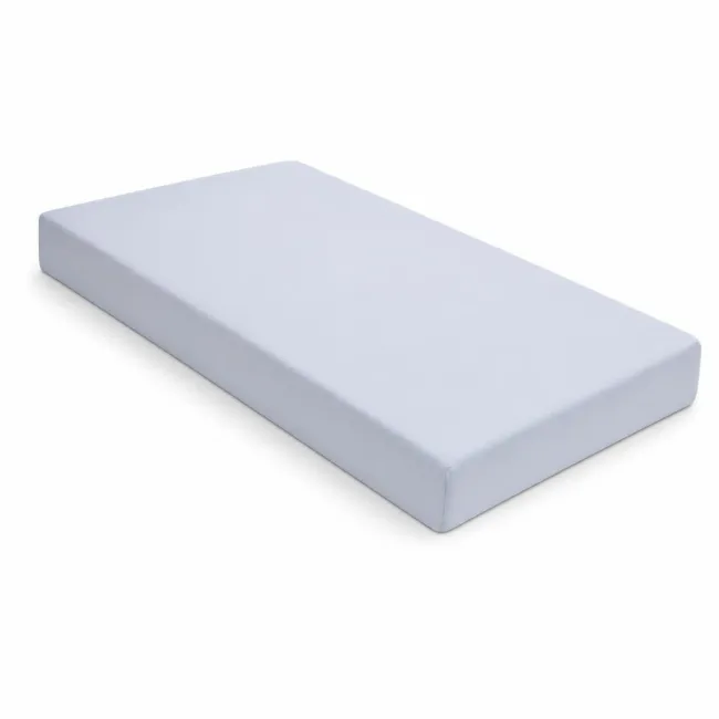 Lenjerie 3 piese pat copii 2-8 ani bumbac ranforce Bleu Uni pentru saltele 140x70 cm - ASC6427968021030