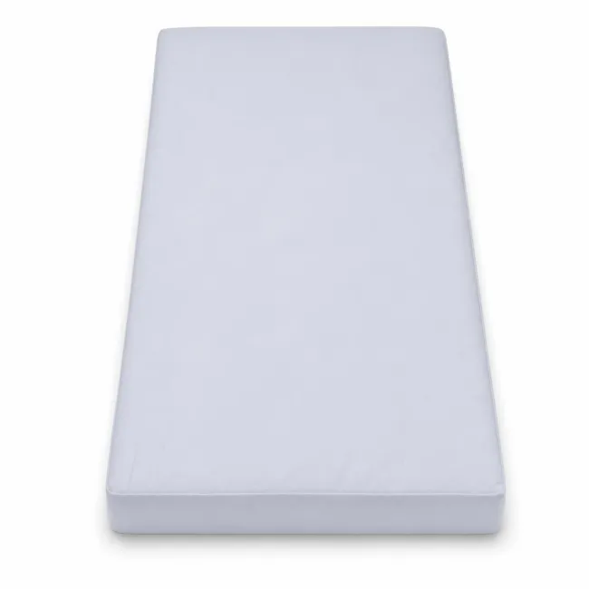 Lenjerie 3 piese bumbac ranfoce Bleu Uni  paturi fetite 2-6 ani pentru saltele 130x60 cm - ASC6427968021047