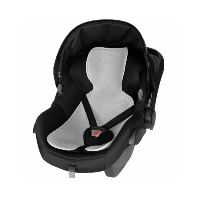 Insert antitranspiratie pentru scaun auto, FreeON, Din plasa respirabila 3D, Universal, Grey BYN88797