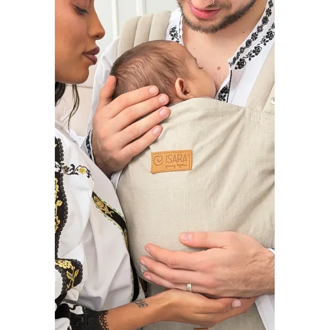 Marsupiu isara elite sandstone linen