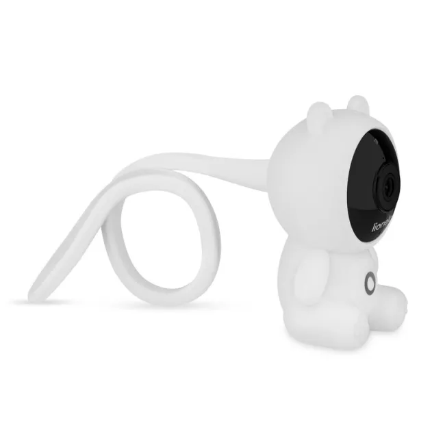 Video monitor Lionelo Babyline Smart 2.0, camera WiFi Full HD 1080p, aplicatie Lionelo Smart, comunicare bidirectionala, senzor temperatura, Alb BYNLO-BABYLINE_SMART_2.0_WHITE
