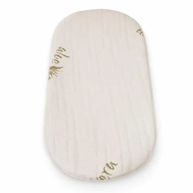 Saltea DualNest 80x43x7 Cm in 3 straturi Pentru Cos/landou Bebe, Husa Jacquard Deluxe - ASC6427968021900
