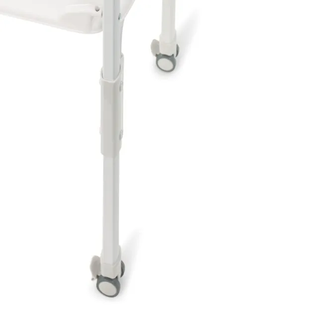 Cadita de baie cu suport, Jane, Flip, Cu 2 pozitii anatomice, Cu masuta de infasat, Cu tavita si compartimente pentru accesorii, Conform cu standardele europene EN 17072:2018EN 12221:2008+A1:2013, Mist BYN8420421092965