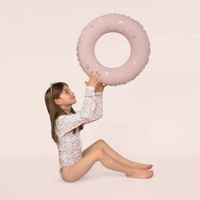Colac gonflabil de inot SIPO 50 cm, pentru copii 3-6 ani (15-30 kg), Pink