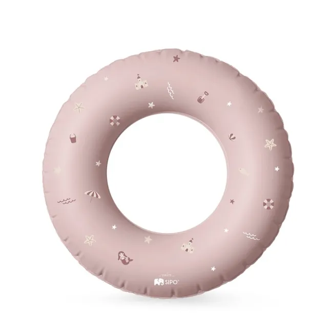 Colac gonflabil de inot SIPO 50 cm, pentru copii 3-6 ani (15-30 kg), Pink
