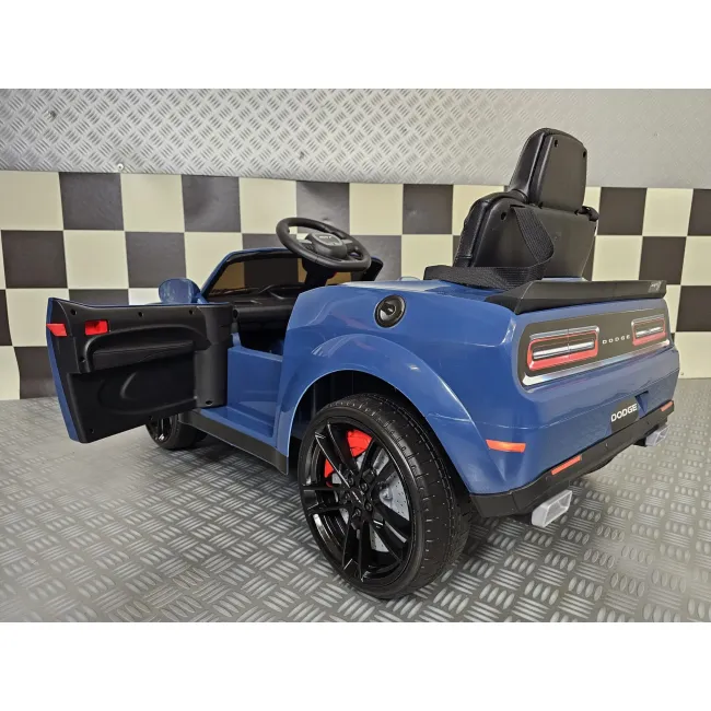 Masinuta Electrica Copii Dodge Charger Srt 12v, Telecomanda, Bluetooth, Sa Piele, Suspensie, 3-5 Ani Pjbc4k0955