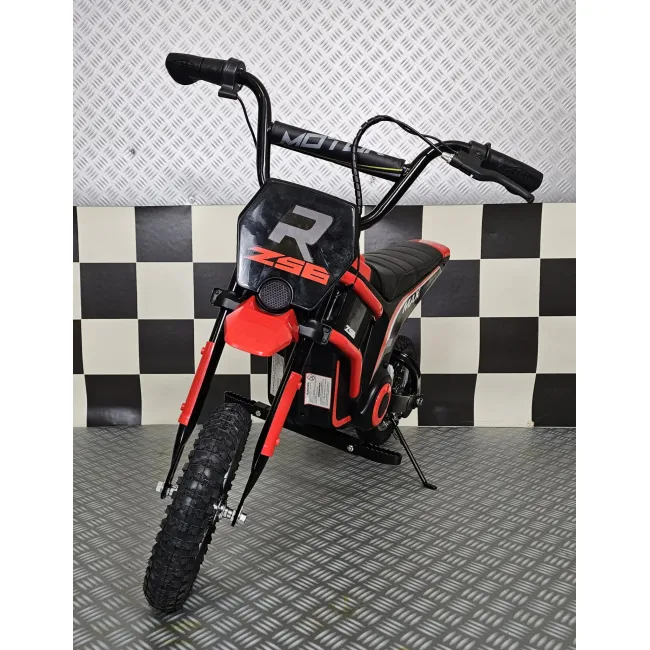 Motocros Electric Copii Cars4kids 24v 350w, 2 Viteze 8-16km H, Sa Piele, Roti Cauciuc, Suspensie, Ce, 5 Ani + Pjbc4k2328
