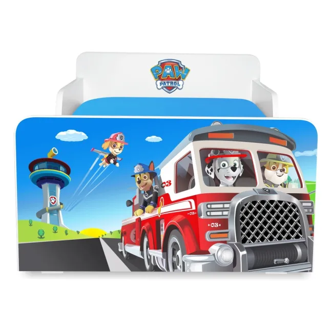 Pat 170x70 cm Paw Patrol P1 Copii 2-16 Ani Cu Protectie Laterala Detasabila, fara saltea- Pc-p-6427968155155