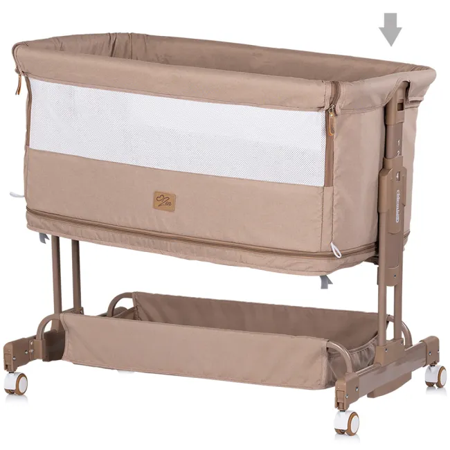 Patut co-sleeper si tarc Chipolino Zen latte HUBKOSZE0262LA