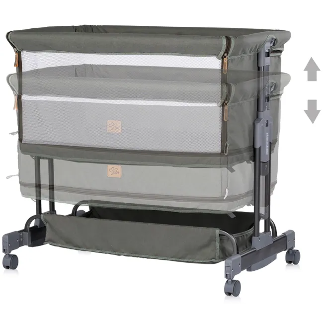 Patut co-sleeper si tarc Chipolino Zen matcha HUBKOSZE0263MA
