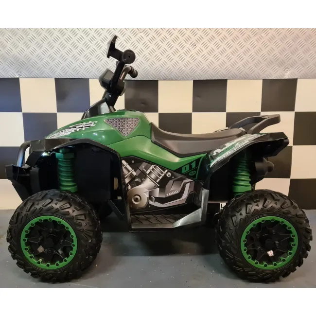 Quad Electric Copii Phyton 12v, Camuflaj, 2 Motoare 35w, 2 Viteze 3-6km H, Lumini Fata, 3-5 Ani Pjbc4k9962camouflage