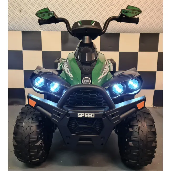 Quad Electric Copii Phyton 12v, Camuflaj, 2 Motoare 35w, 2 Viteze 3-6km H, Lumini Fata, 3-5 Ani Pjbc4k9962camouflage