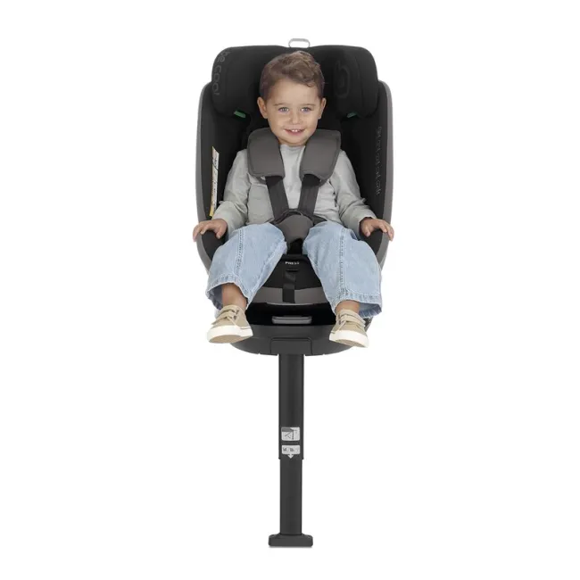Scaun auto, Be Cool, Nitro, I-Size, Rotire 360 grade, 40-150 cm, 0-36 kg, Cu Isofix, ECE R129, Be Grass BYN8420421095201