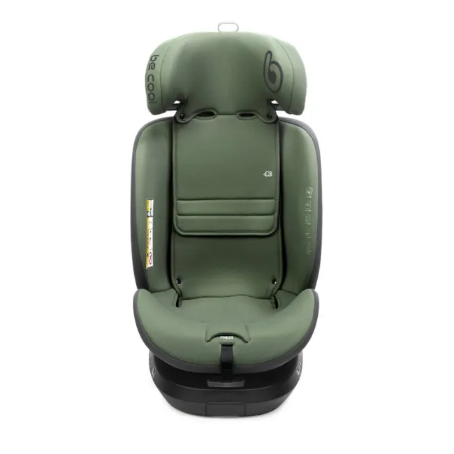 Scaun auto, Be Cool, Nitro, I-Size, Rotire 360 grade, 40-150 cm, 0-36 kg, Cu Isofix, ECE R129, Be Grass BYN8420421095201
