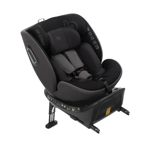 Scaun auto, Be Cool, Nitro, I-Size, Rotire 360 grade, 40-150 cm, 0-36 kg, Cu Isofix, ECE R129, Be Night BYN8420421095218
