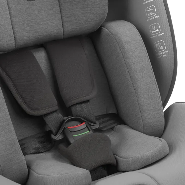 Scaun auto, Be Cool, Nitro, I-Size, Rotire 360 grade, 40-150 cm, 0-36 kg, Cu Isofix, ECE R129, Be Night BYN8420421095218