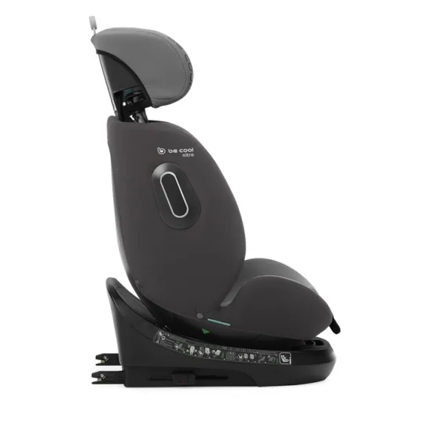 Scaun auto, Be Cool, Nitro, I-Size, Rotire 360 grade, 40-150 cm, 0-36 kg, Cu Isofix, ECE R129, Be Night BYN8420421095218