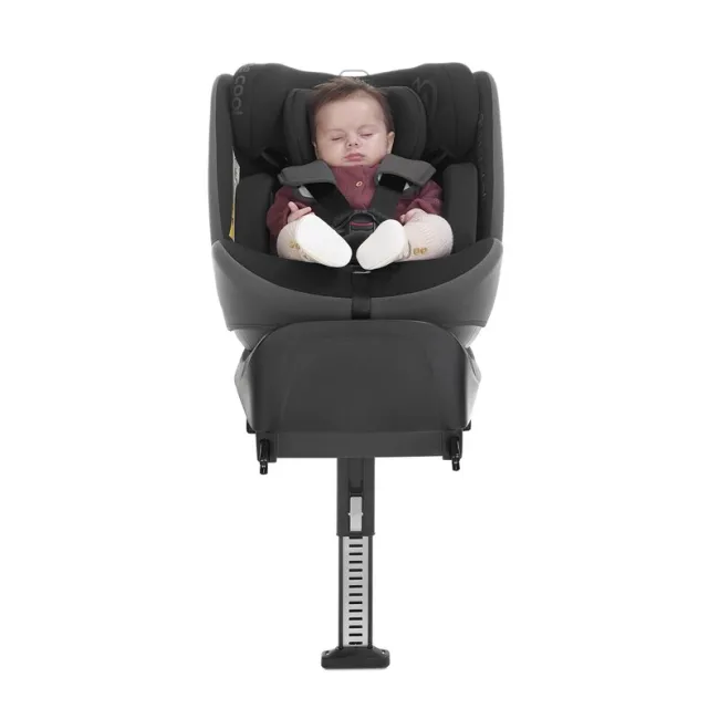 Scaun auto, Be Cool, Nitro, I-Size, Rotire 360 grade, 40-150 cm, 0-36 kg, Cu Isofix, ECE R129, Be Smoke BYN8420421095225