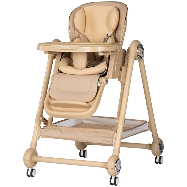 Scaun de masa Chipolino Melba 2 in 1 latte HUBSTHME0262LA