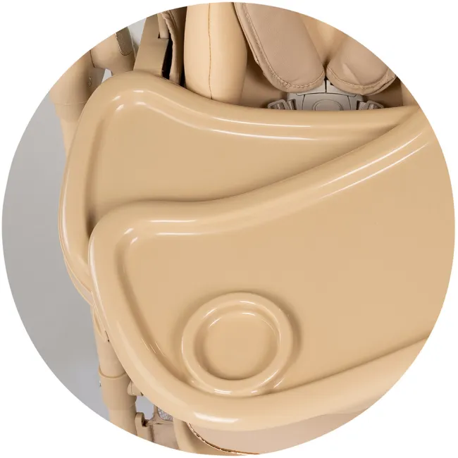 Scaun de masa Chipolino Melba 2 in 1 latte HUBSTHME0262LA