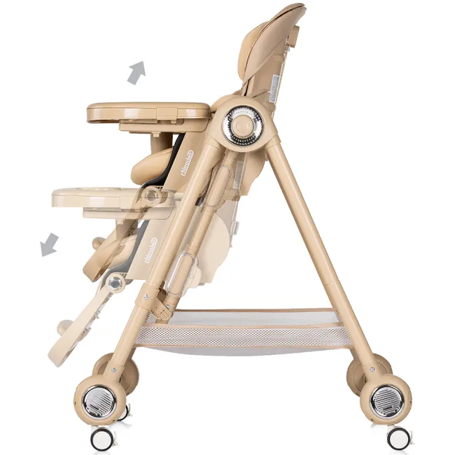 Scaun de masa Chipolino Melba 2 in 1 latte HUBSTHME0262LA