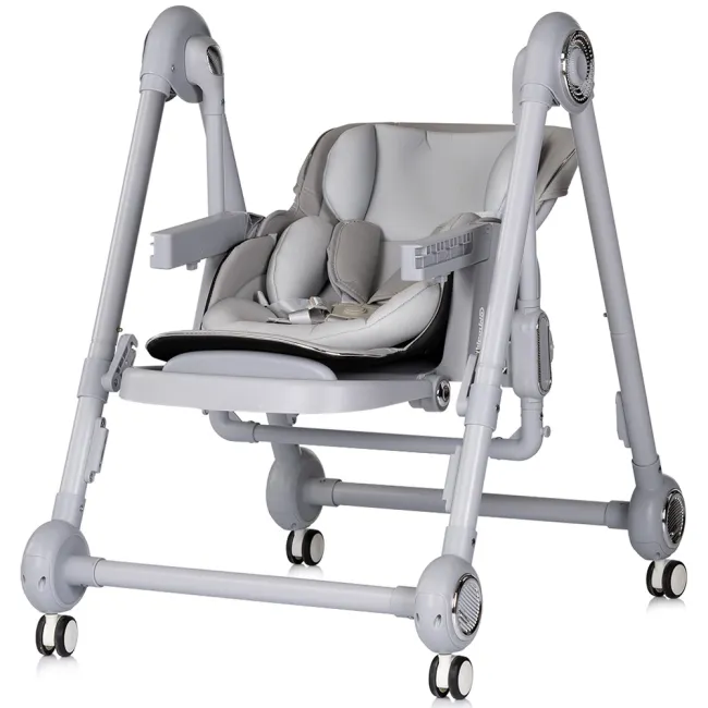 Scaun de masa Chipolino Melba 2 in 1 platinum HUBSTHME0261PL