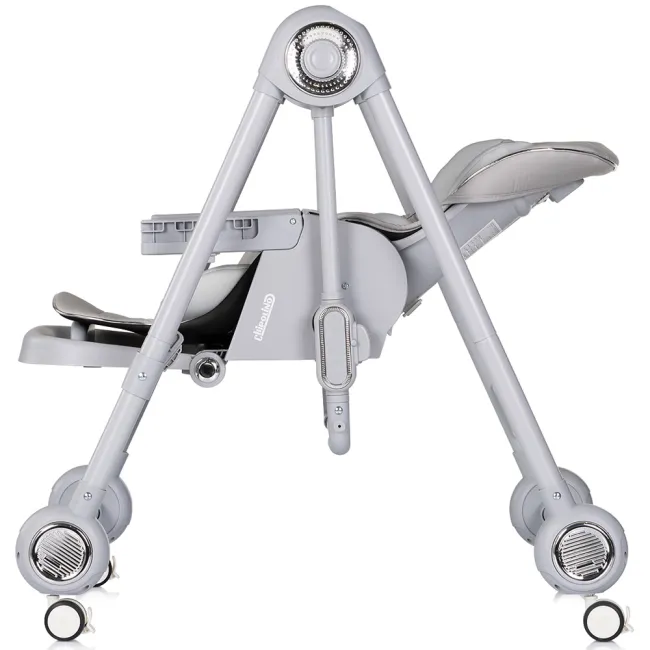 Scaun de masa Chipolino Melba 2 in 1 platinum HUBSTHME0261PL