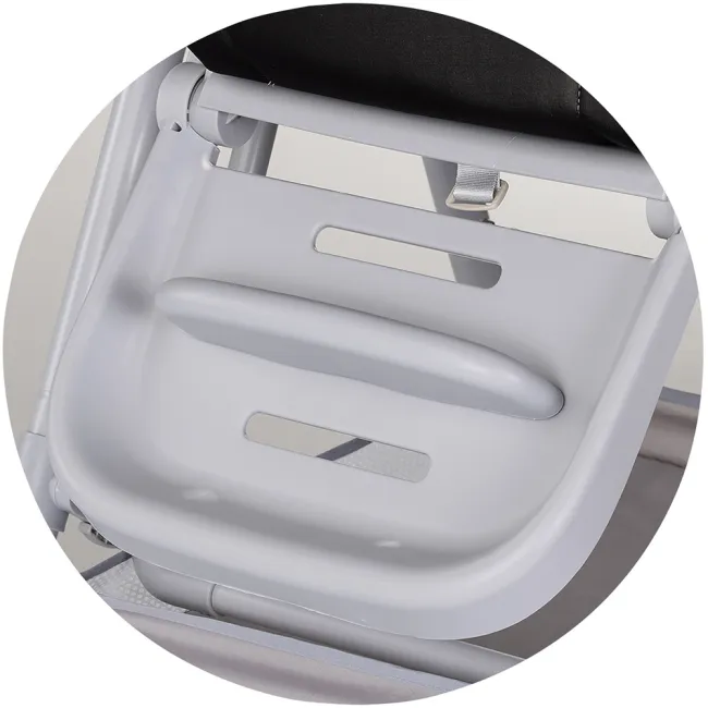 Scaun de masa Chipolino Melba 2 in 1 platinum HUBSTHME0261PL