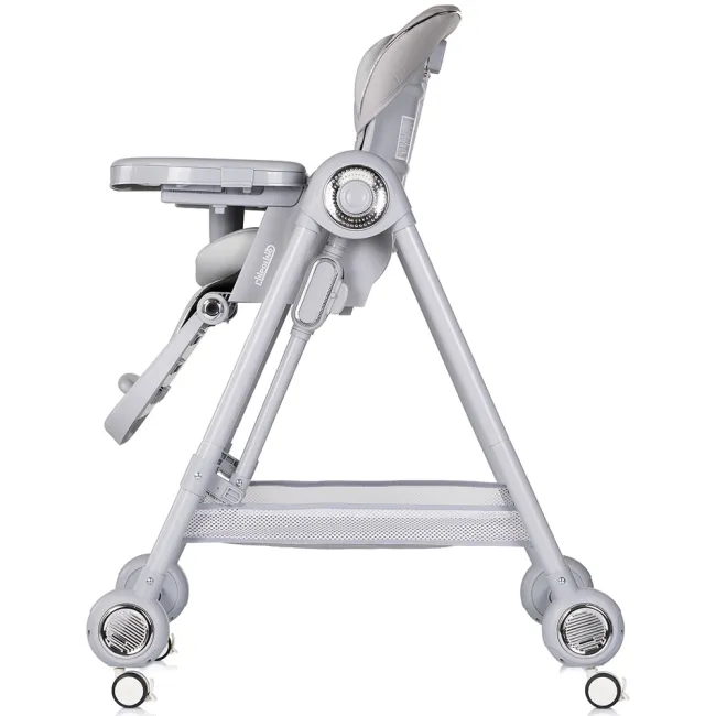 Scaun de masa Chipolino Melba 2 in 1 platinum HUBSTHME0261PL