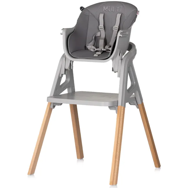 Scaun de masa Chipolino Multi 4 in 1 charcoal HUBSTHMLT02601CH