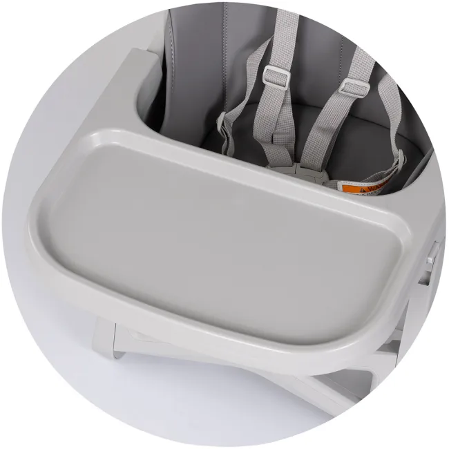 Scaun de masa Chipolino Multi 4 in 1 charcoal HUBSTHMLT02601CH