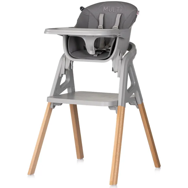 Scaun de masa Chipolino Multi 4 in 1 charcoal HUBSTHMLT02601CH
