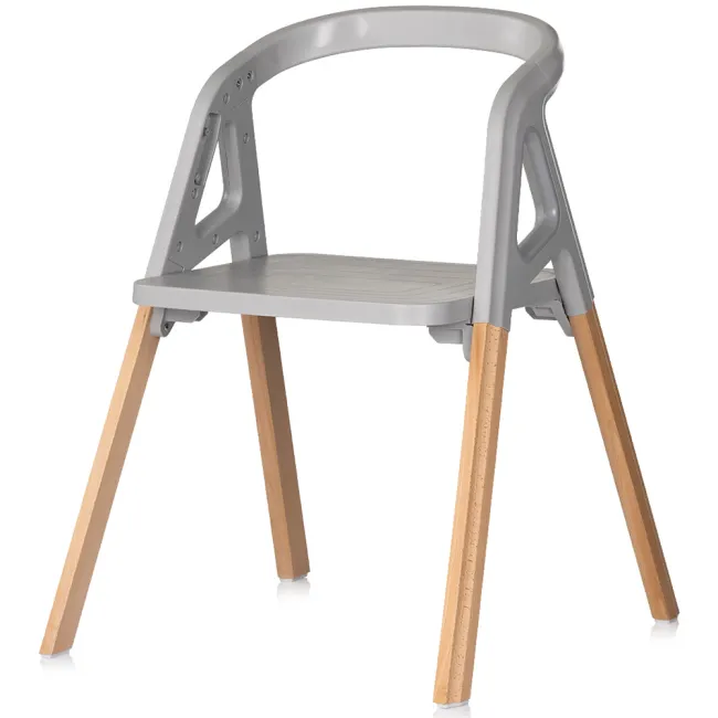 Scaun de masa Chipolino Multi 4 in 1 charcoal HUBSTHMLT02601CH