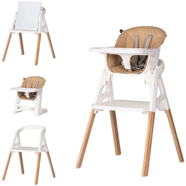 Scaun de masa Chipolino Multi 4 in 1 latte HUBSTHMLT02602LA