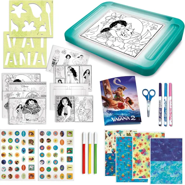 Tablita de desen cu lumini - vaiana 2