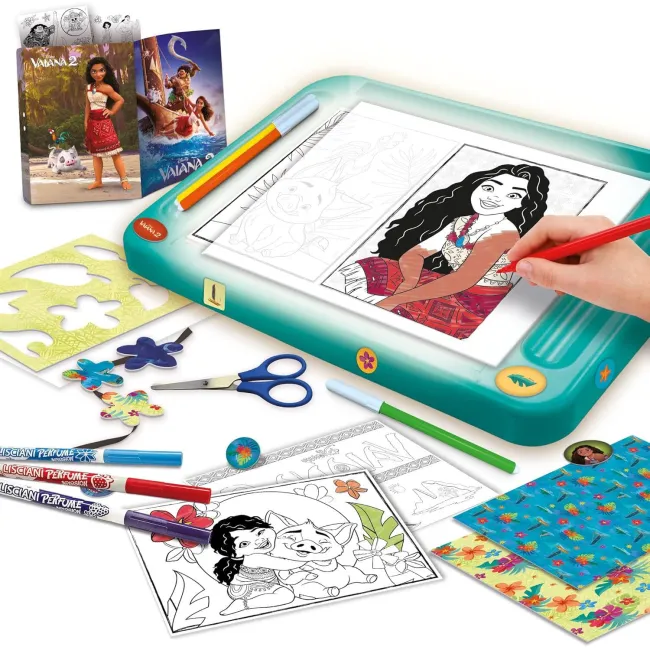 Tablita de desen cu lumini - vaiana 2