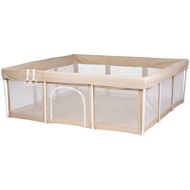 Tarc de joaca Chipolino Easy 180x180 cm beige HUBKOIEA0252BE