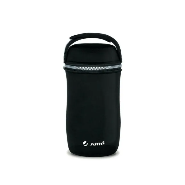 Termos, Jane, Din otel inoxidabil, 1000 ml, Fara BPA, Cu gentuta din izopren, Black BYN8420421003503