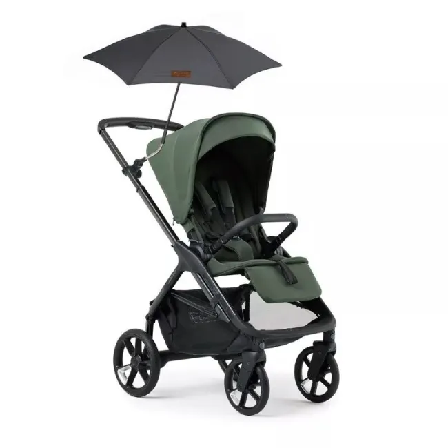 Umbrela carucior, Jane, Universala, Cu filtru UPF 50+, Anti-UV, Black BYN8420421086391