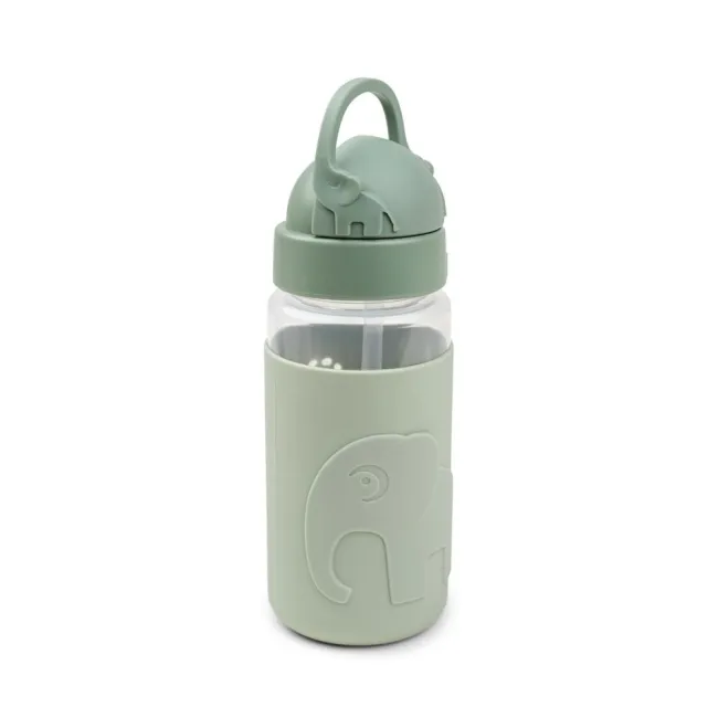 Cana cu pai Done by Deer Easy-grip Elphee Green 350 ml