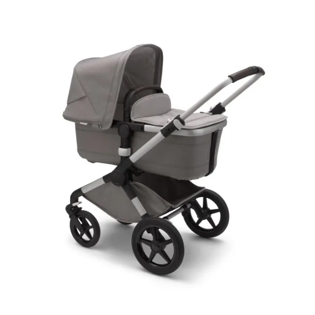 Carucior Bugaboo Fox 2 Aluminium Light Grey 2 in 1