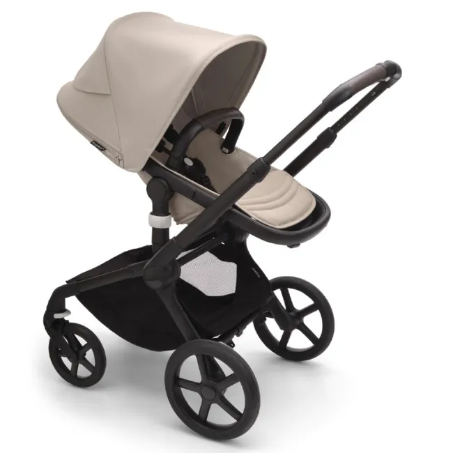 Carucior Bugaboo Fox 5 Renew Black Dessert Taupe 2 in 1