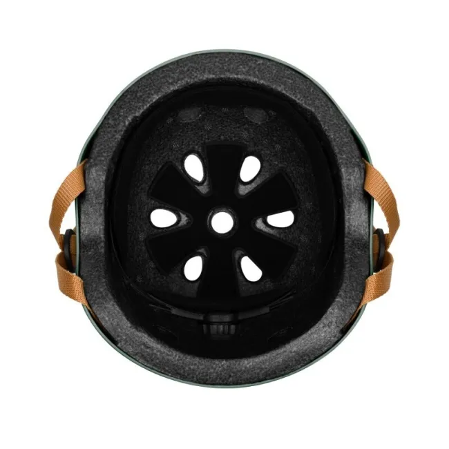 Casca pentru copii, Lionelo, Reglabila 50-56 cm, Din ABS si EPS, Conform cu standardul EN1078, Green Sage BYNLO-HELMET_GREEN_SAGE