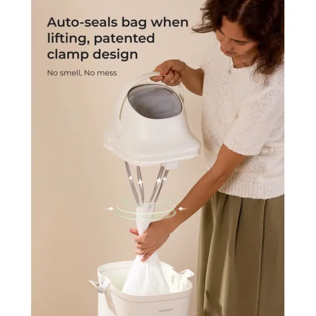 Cos scutece Momcozy cu sistem triple-seal anti-miros 22L