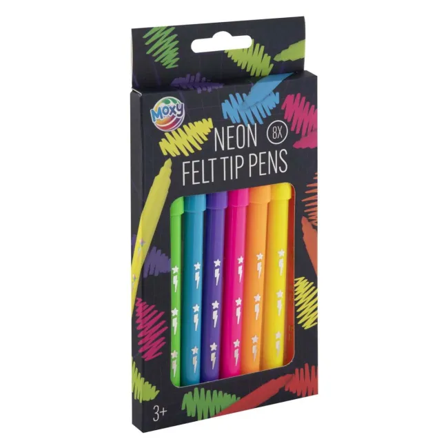 Set 8 carioci neon