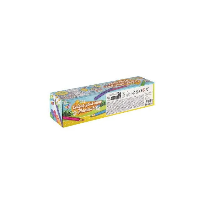 Set creativ paste - coloreaza suporturi pentru farfurii
