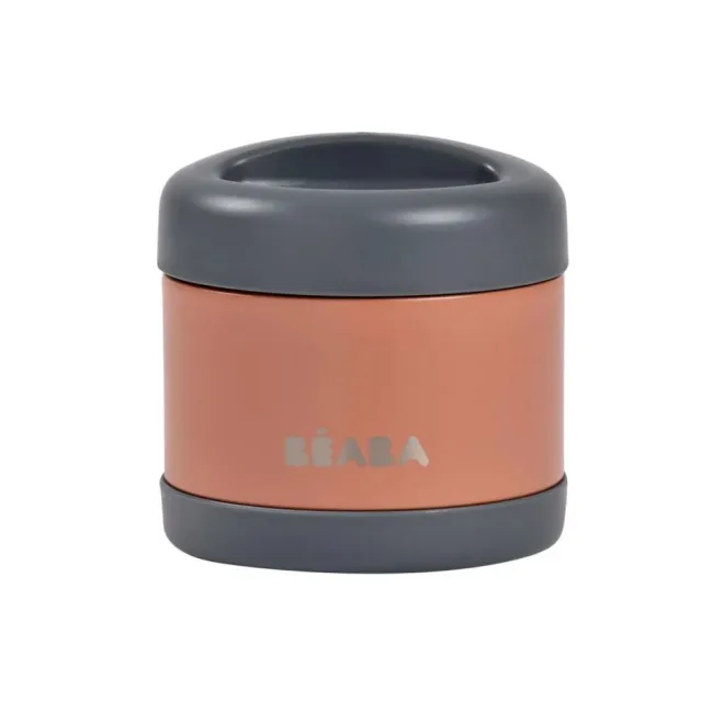 Termos alimente Beaba Thermo-Portion 500 ml Mineral Grey Terracotta